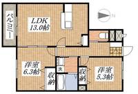 物件の間取り画像