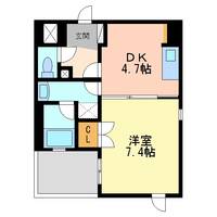 大阪府大阪市西淀川区御幣島1(マンション)の賃貸物件の間取り