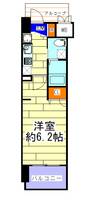 エステムプラザ梅田・中崎町IIIツインマークス サウスレジデンスの間取り