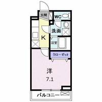 Bell fleur 南橋本の間取り