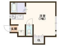 大阪府大阪市住之江区住之江1(マンション)の賃貸物件の間取り