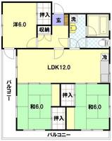 本多マンションの間取り