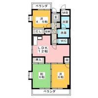 物件の間取り画像
