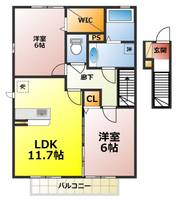 物件の間取り画像