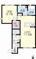 プロヌーブWESTの間取り