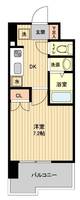 宮城県仙台市宮城野区原町3(マンション)の賃貸物件の間取り