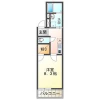 フジパレス若江岩田II番館の間取り