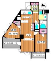 物件の間取り画像