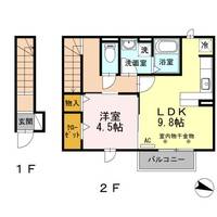 エスポワール高崎の間取り