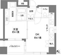 物件の間取り画像
