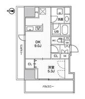 東京都台東区入谷2(マンション)の賃貸物件の間取り