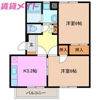 ラ・フォーレ星見ヶ丘IIの間取り