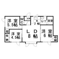 コーポアルタIIIの間取り