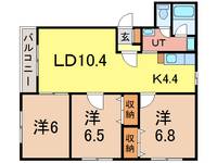 物件の間取り画像