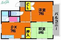 武田ハイツの間取り