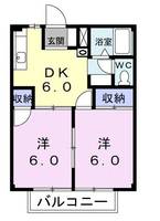 アーバンハイツタカハシの間取り