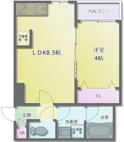 物件の間取り画像