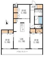 グラン シャテーヌの間取り