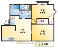 物件の間取り画像