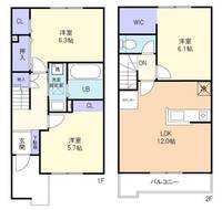 物件の間取り画像