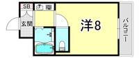 兵庫県神戸市垂水区仲田3(マンション)の賃貸物件の間取り