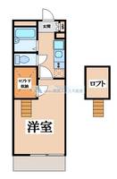 レオパレスAYOKAの間取り