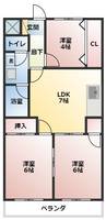 物件の間取り画像