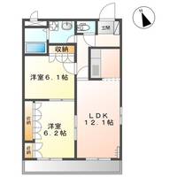 熊本県熊本市北区楡木4(アパート)の賃貸物件の間取り