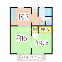 MJハイツの間取り