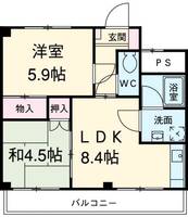 物件の間取り画像