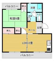 物件の間取り画像