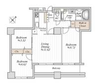 物件の間取り画像