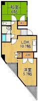物件の間取り画像