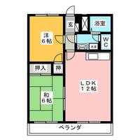 サンライズK1994の間取り