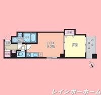 千葉県松戸市本町(マンション)の賃貸物件の間取り