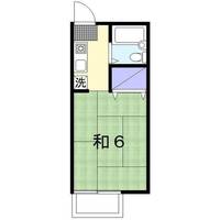 コーポラス23Bの間取り
