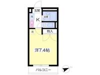 静岡県牧之原市布引原(アパート)の賃貸物件の間取り