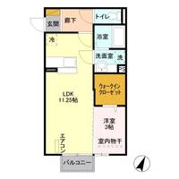 ウィットS鳥羽の間取り