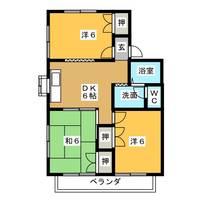 メゾン梅ヶ丘の間取り