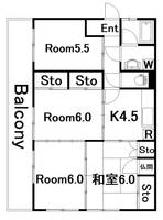 物件の間取り画像
