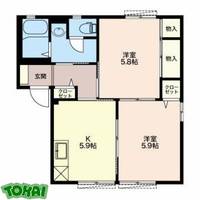 物件の間取り画像