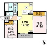 フォルテーヌ・イイクラIの間取り