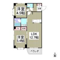 群馬県伊勢崎市昭和町(マンション)の賃貸物件の間取り