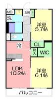物件の間取り画像