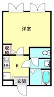 東京都府中市分梅町1(マンション)の賃貸物件の間取り