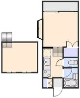 エンジェルハイツ22番館の間取り