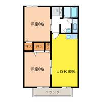 岐阜県関市倉知(アパート)の賃貸物件の間取り