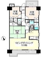 ハイラーク高崎の間取り