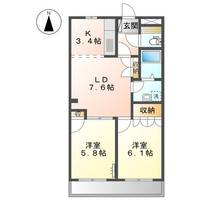 物件の間取り画像