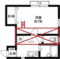 物件の間取り画像